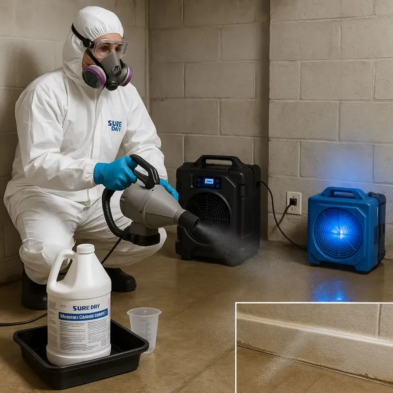 Sanitization and Odor Removal process in Leisure Village East, NJ