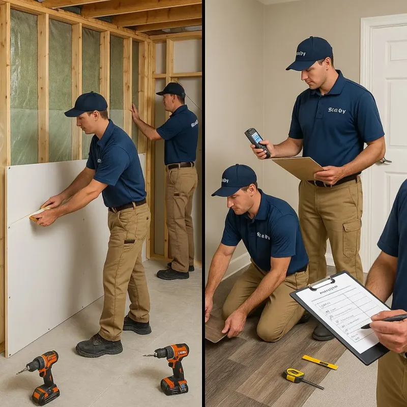 Repairs and Reconstruction process in Leisure Village East, NJ